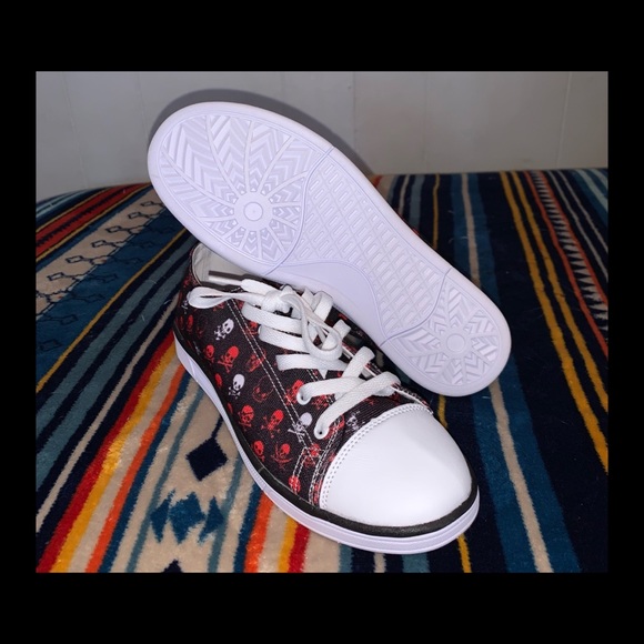 first dance Shoes - Women’s skull sneakers